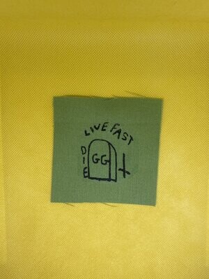 GG Allin Patch green