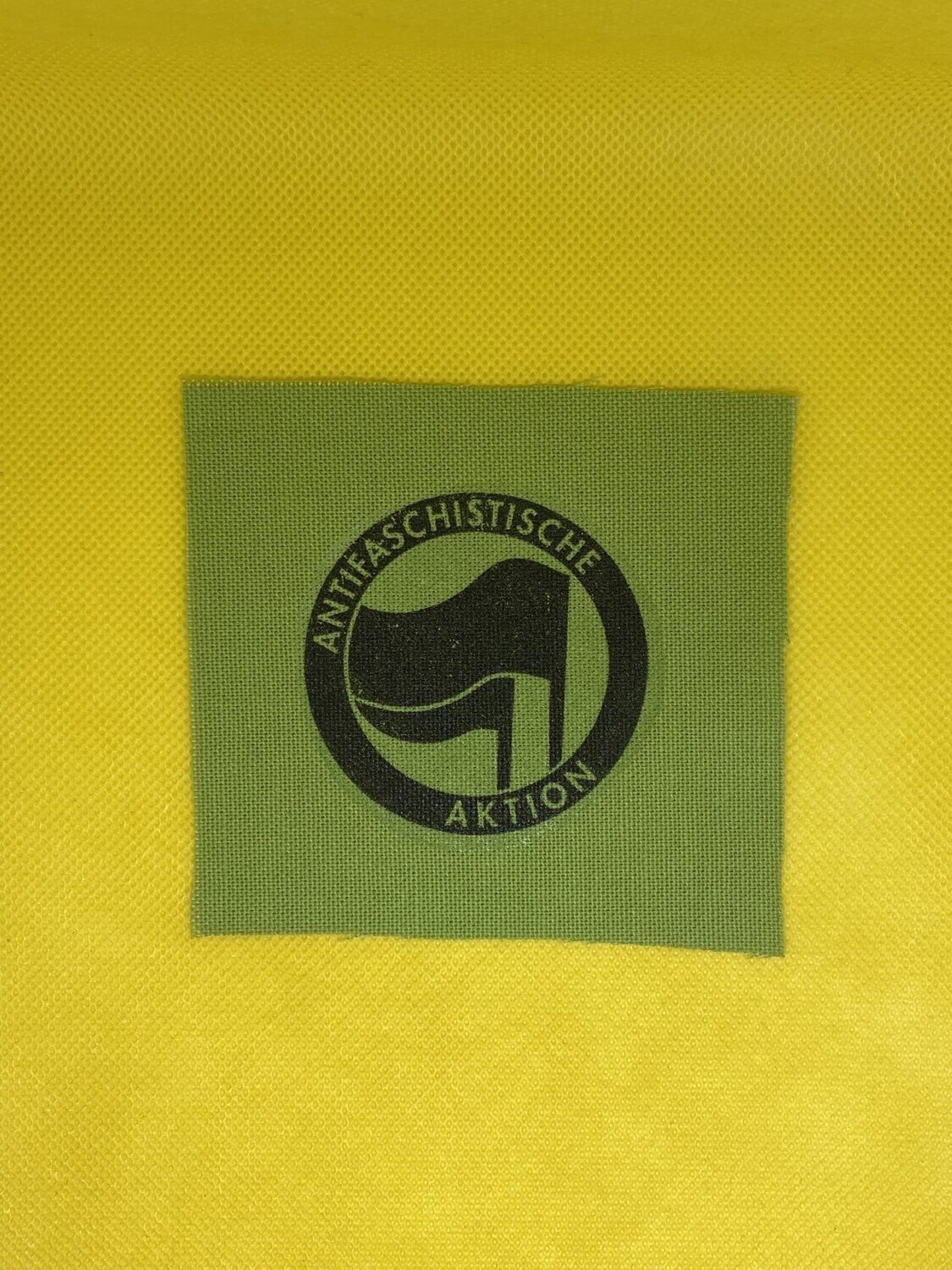 Anti fascist Patch green