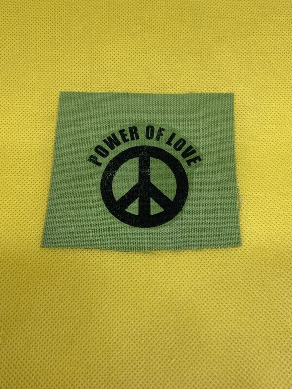 Power of Love Patch green