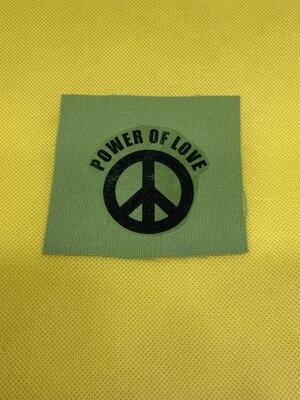 Power of Love Patch green