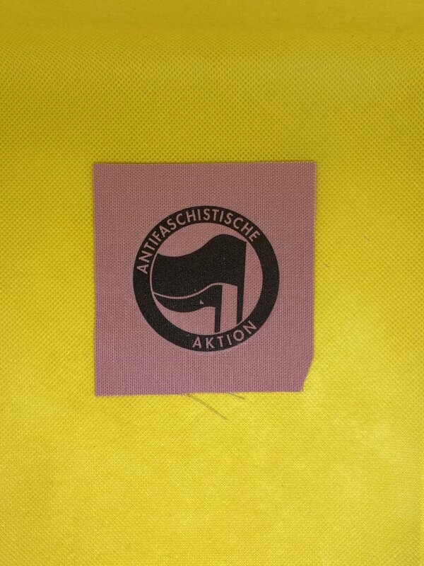 Anti fascist Patch