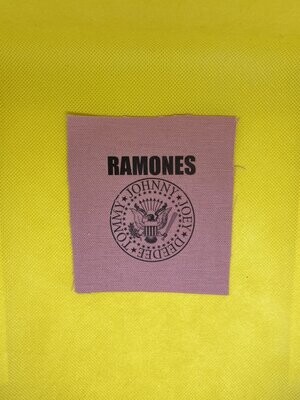Ramones Patch pink
