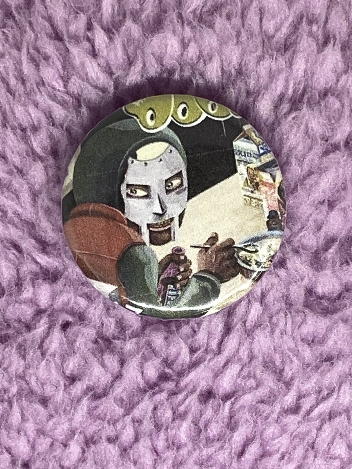 MF Doom Badge