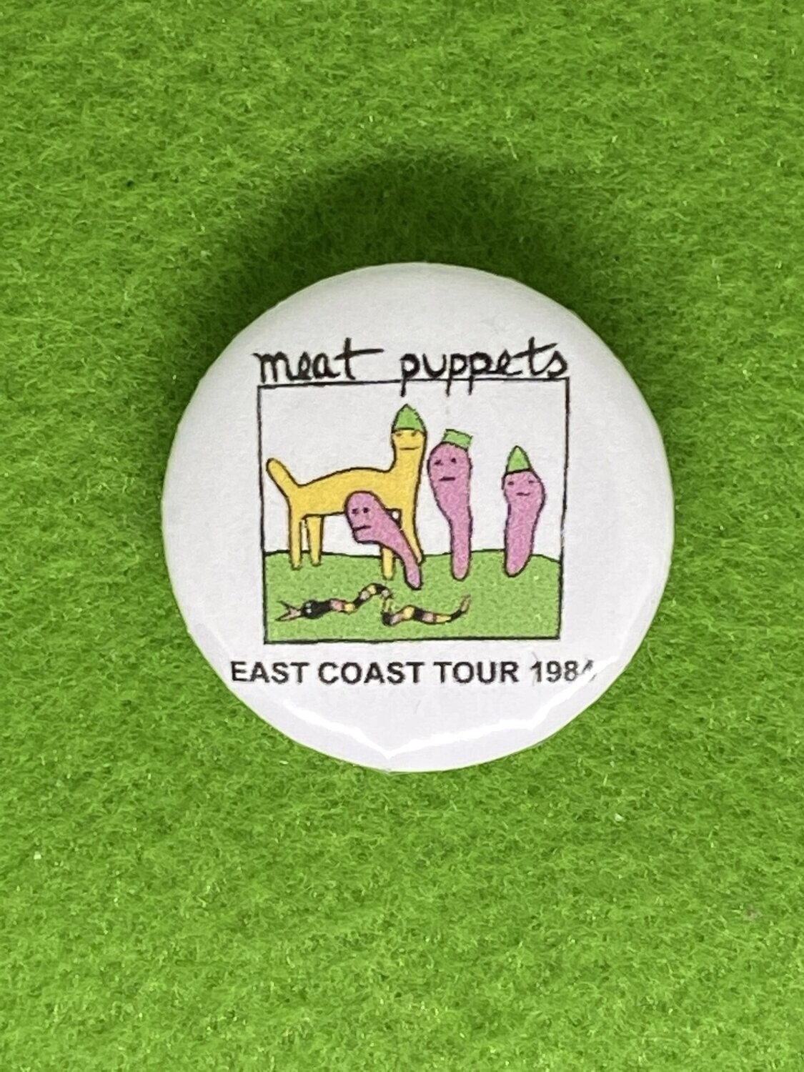 Meat Puppets Badge