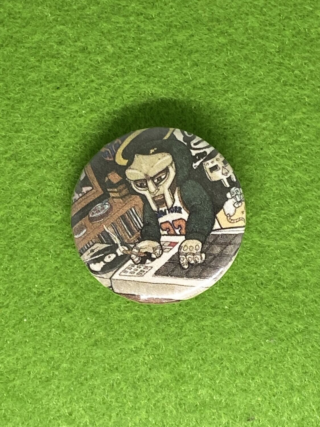 MF Doom Badge