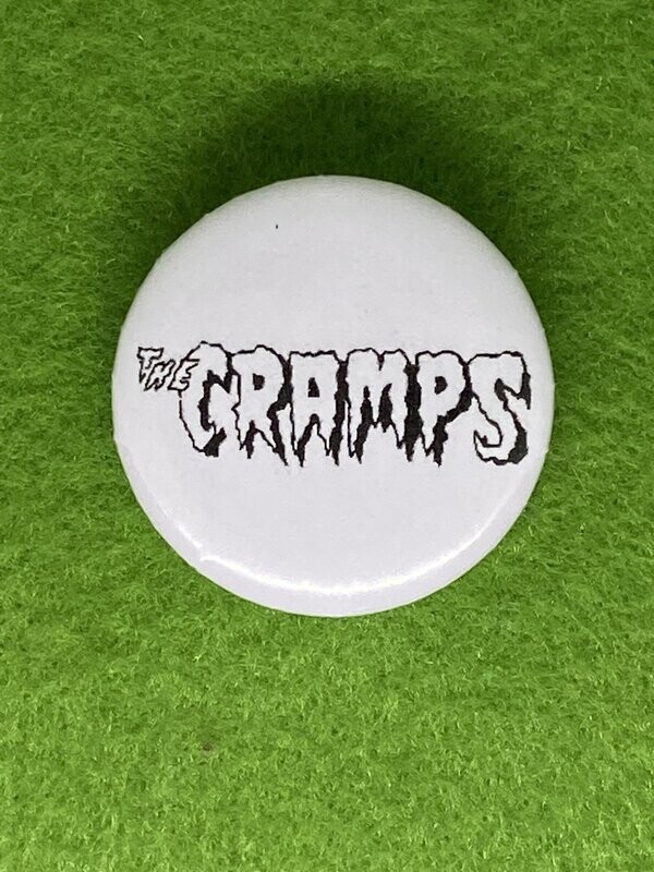 Cramps Badge white