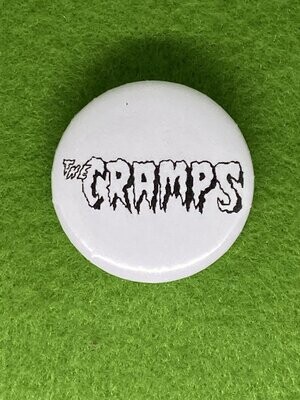Cramps Badge white