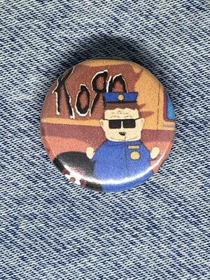 Korn cartoon Badge