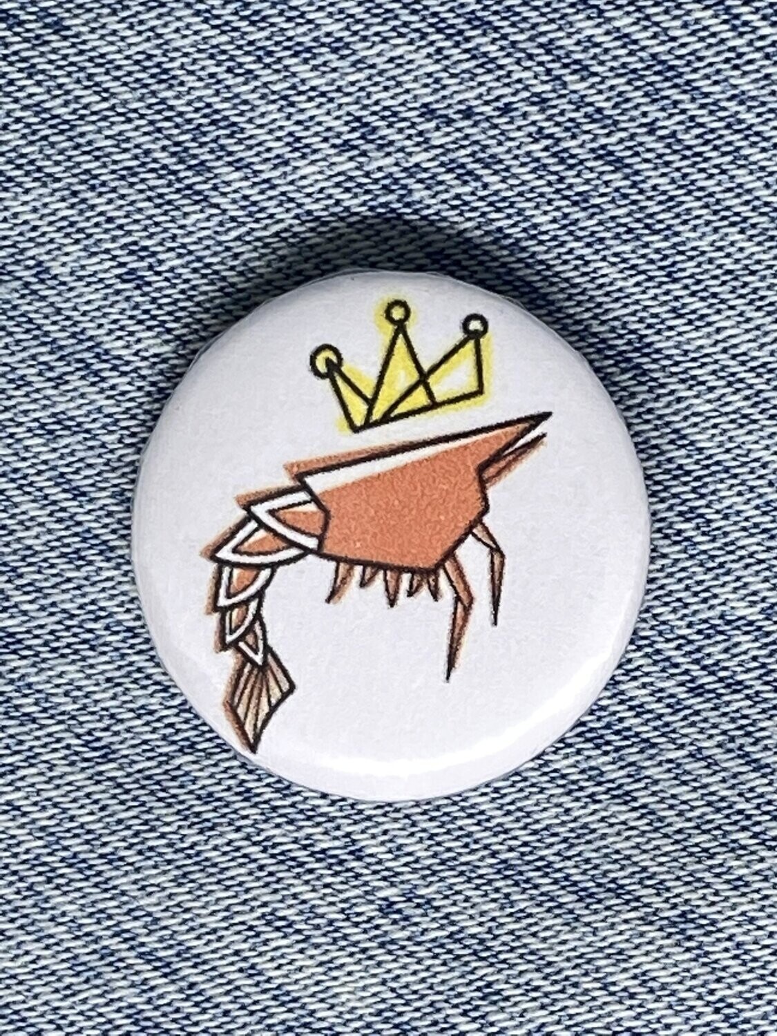 King Prawn Badge