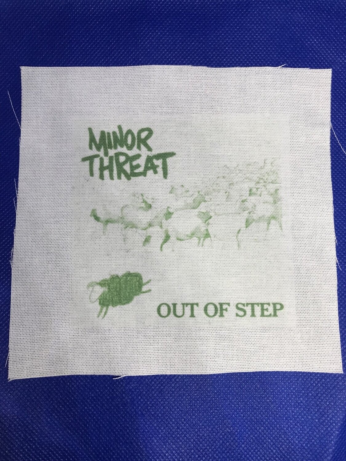 Minor Threat - out of step Patch