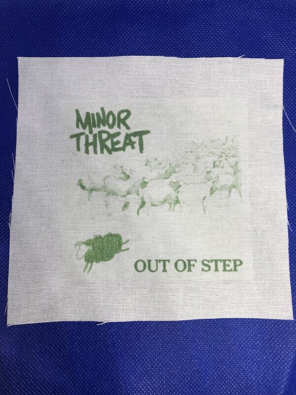 Minor Threat - out of step Patch