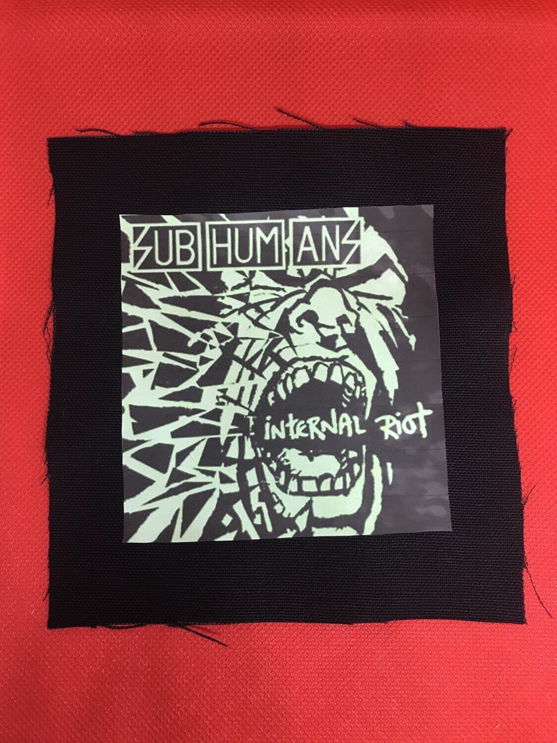 Subhumans  internal riot Patch