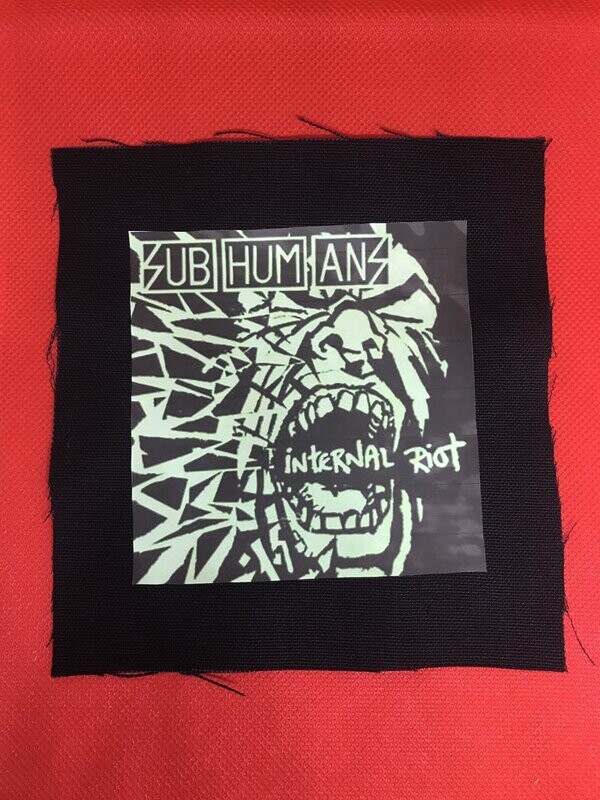 Subhumans  internal riot Patch