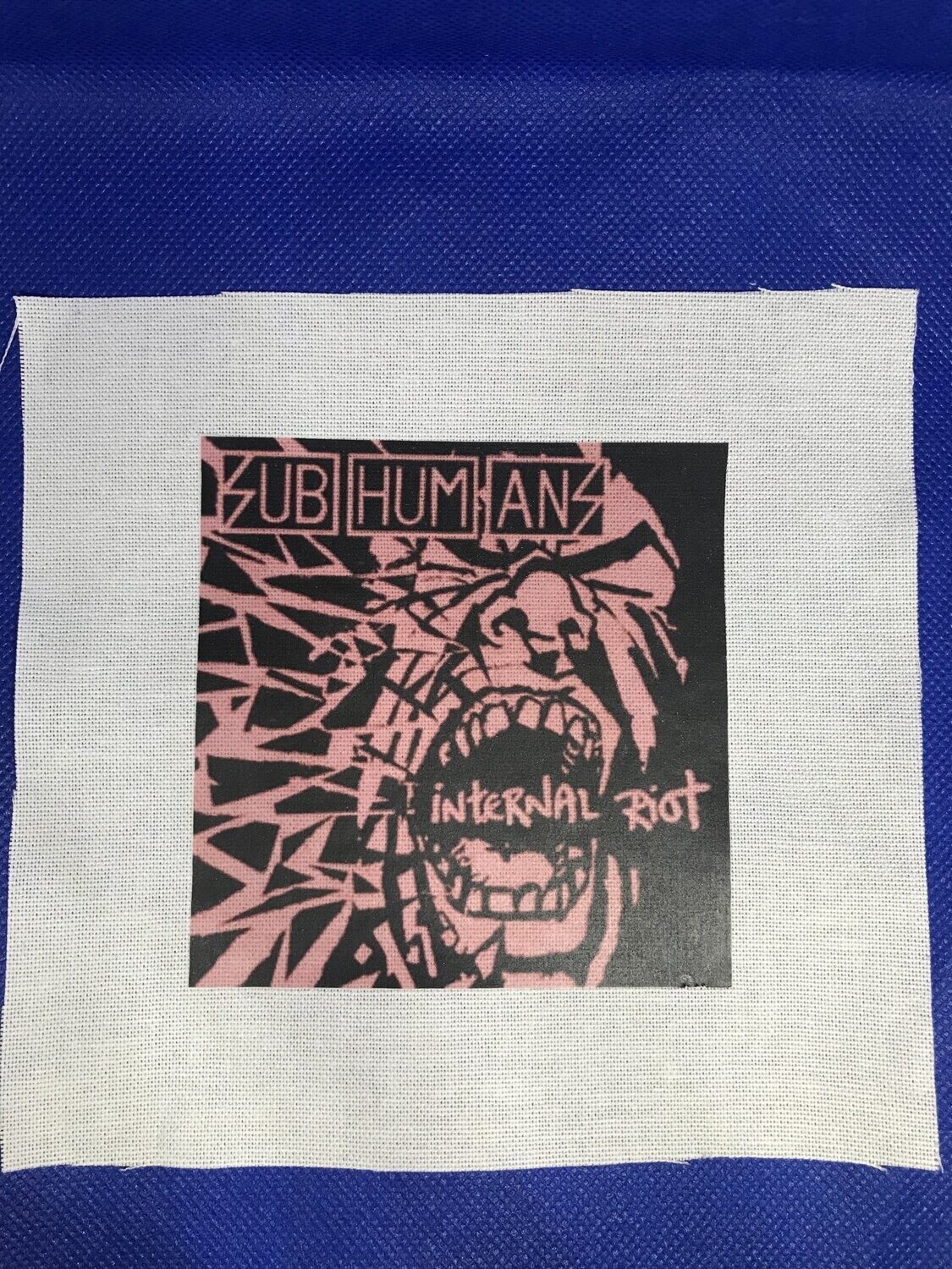 Subhumans  internal riot Patch