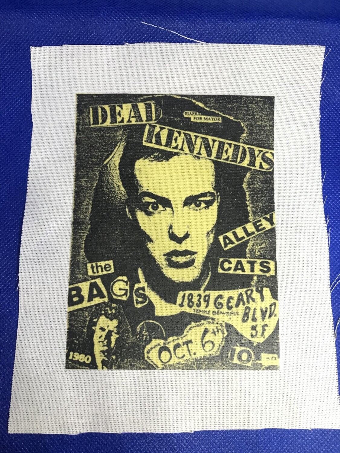 Dead Kennedys gig poster Patch