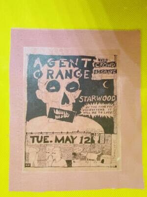 Agent Orange gig Poster Patch