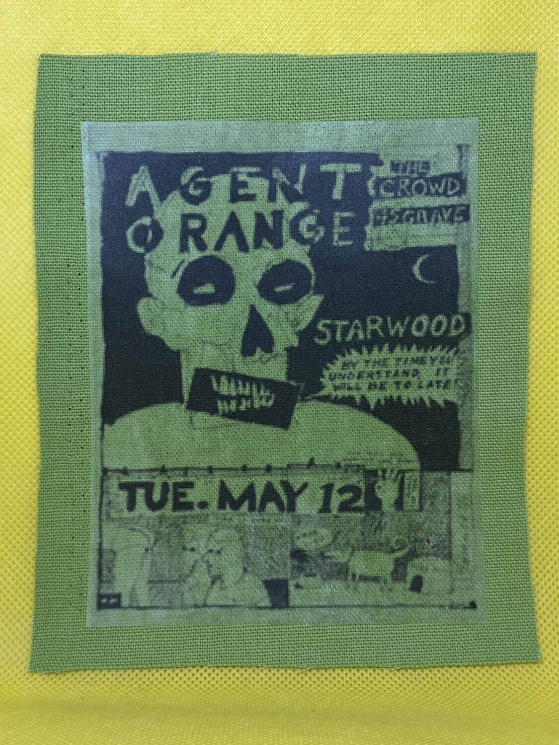 Agent Orange gig poster Patch