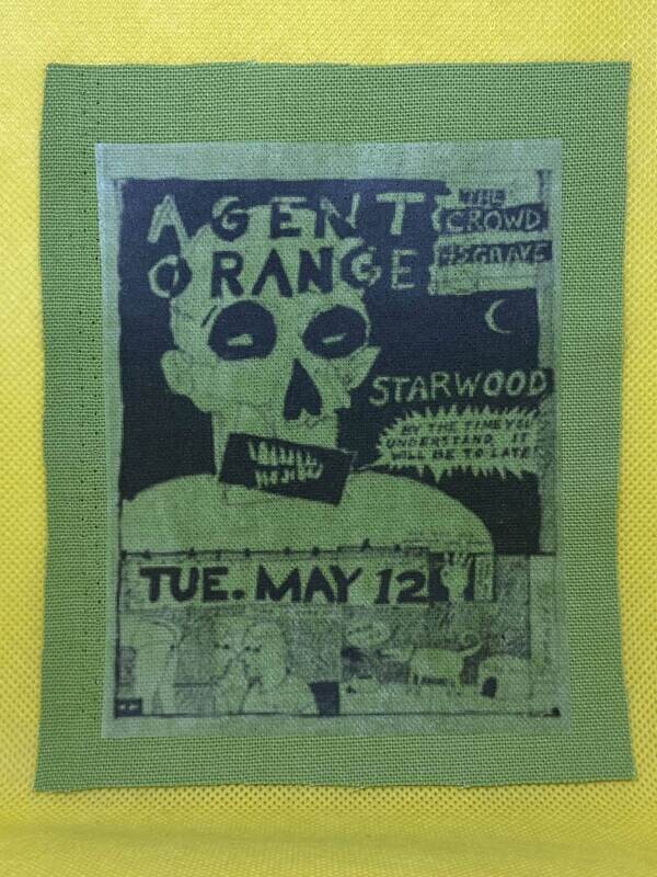 Agent Orange gig poster Patch