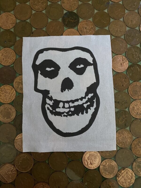 Misfits Skull Patch