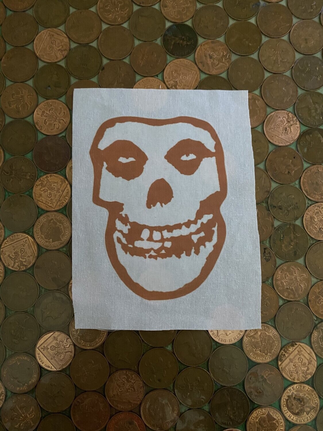 Misfits Skull Patch