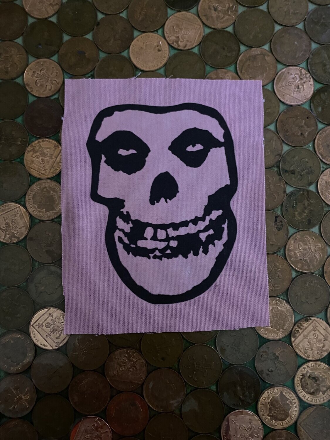 Misfits Skulll Patch