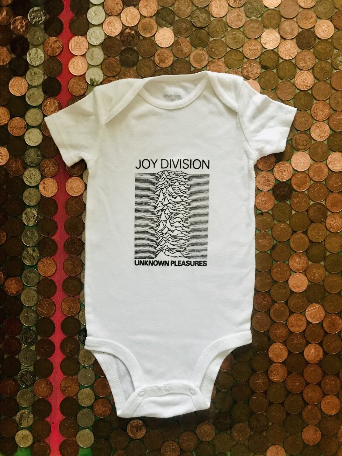 Joy Division baby grow