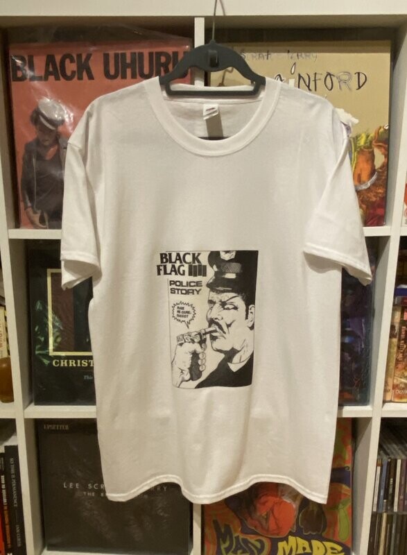 Black Flag gig poster T-shirt