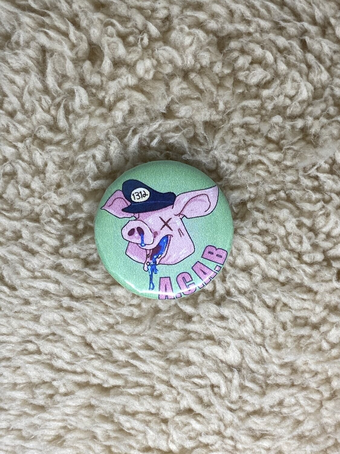 ACAB pig Badge