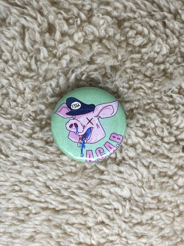 ACAB pig Badge