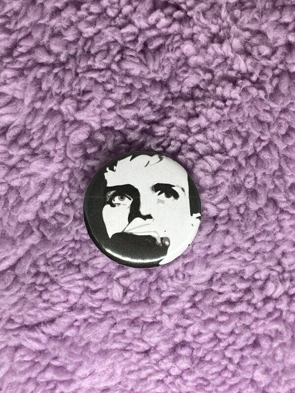 Ian Curtis Badge