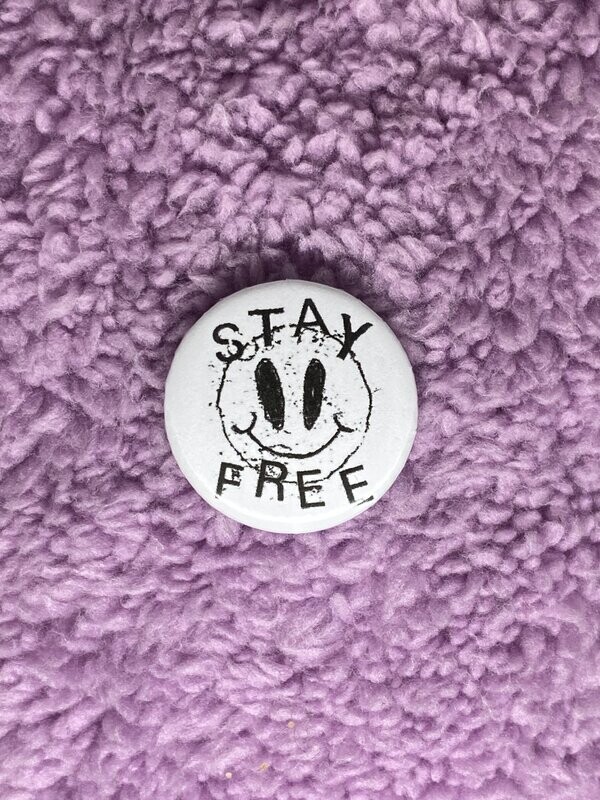 Viagra Boys - Stay Free Badge