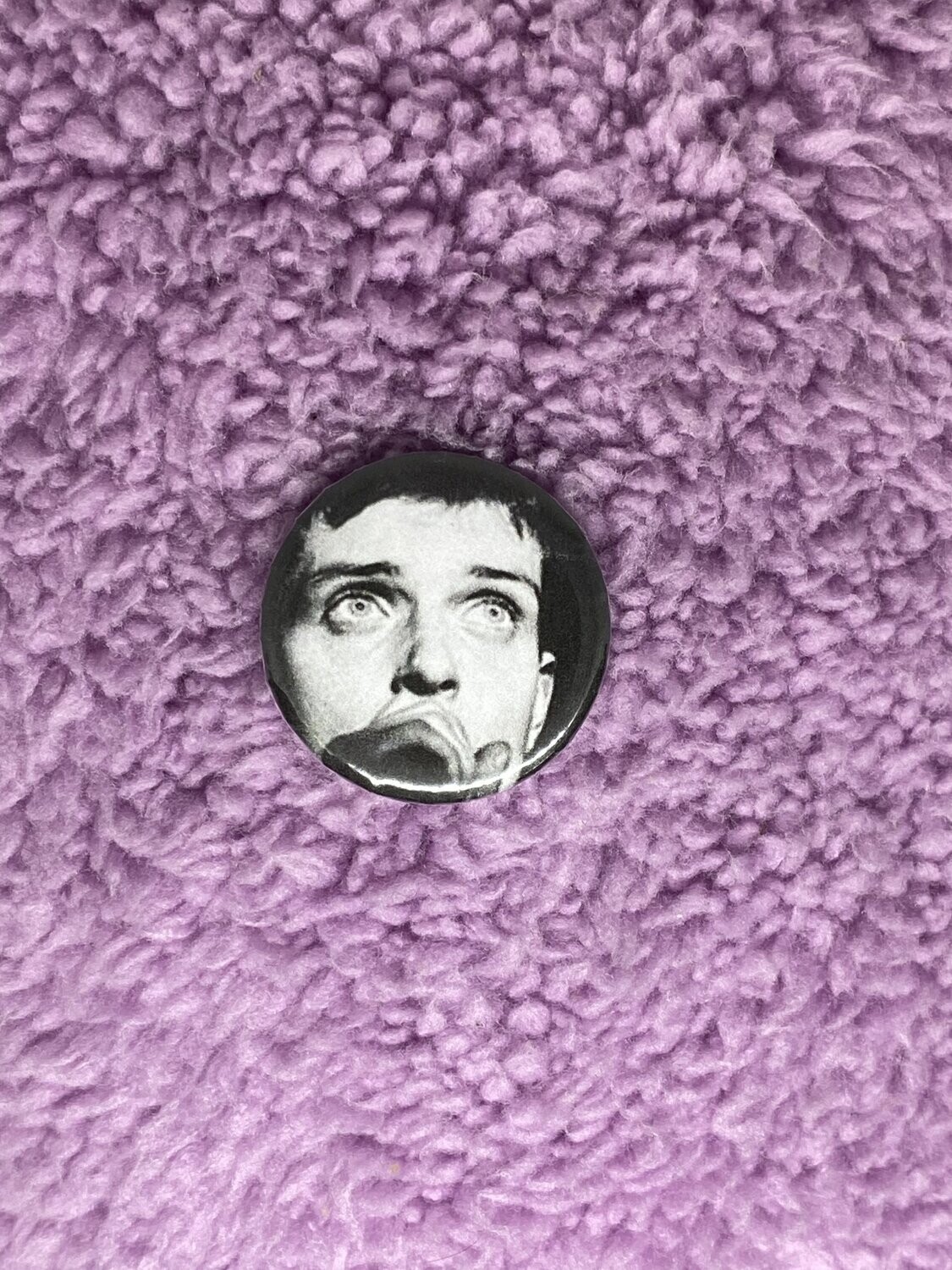 Ian Curtis Badge