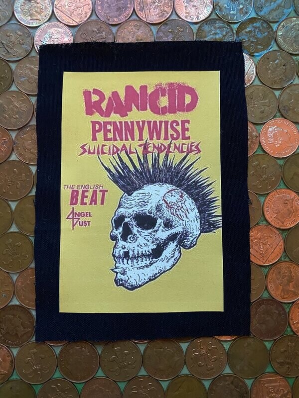Rancid gig Poster Patch