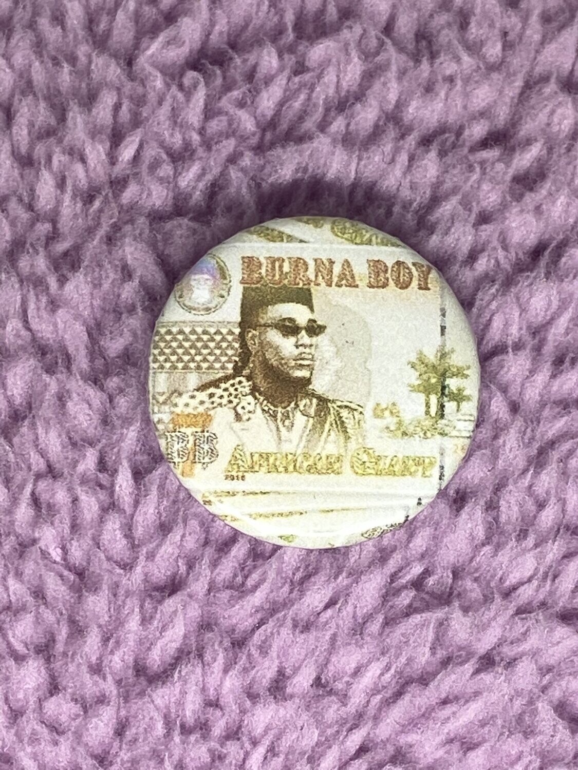 Burna Boy Badge