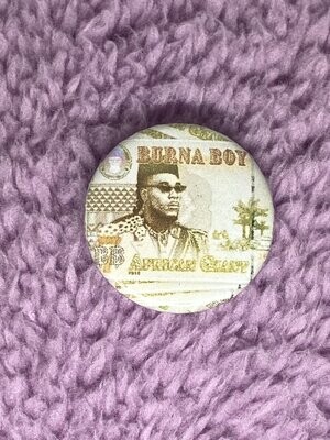 Burna Boy Badge