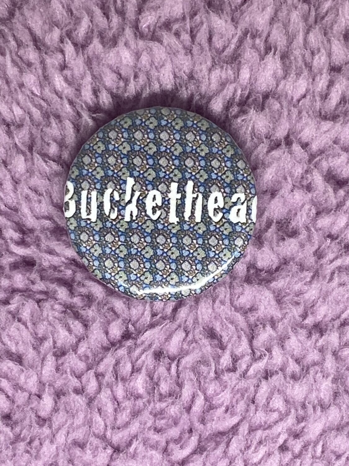 Buckethead Badge