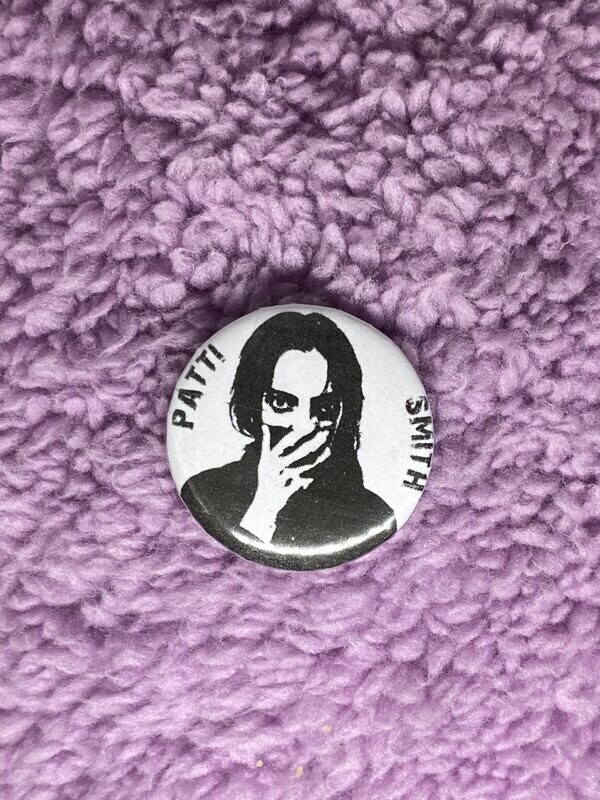 Patti Smith Badge