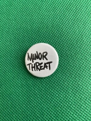 Minor Threat Badge