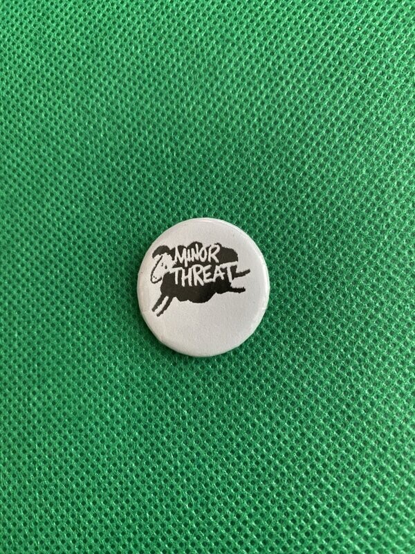 Minor Threat Badge
