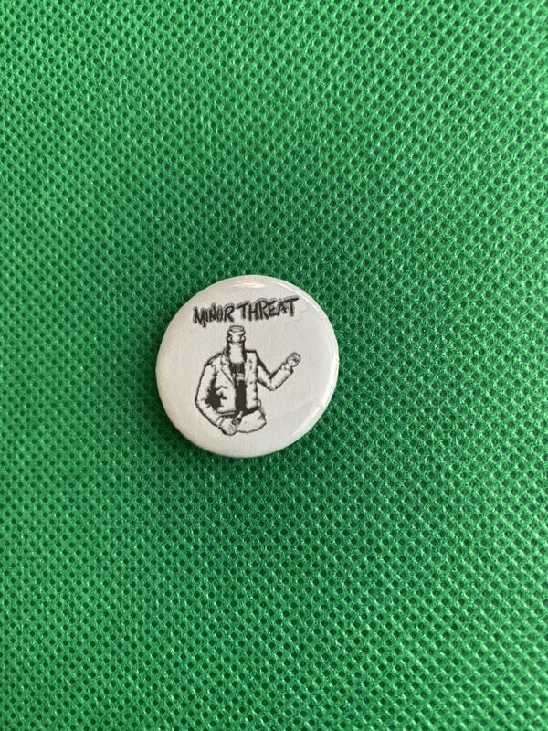 Minor Threat Badge