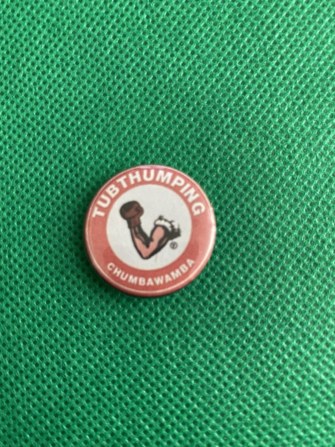 Chumbawamba Badge