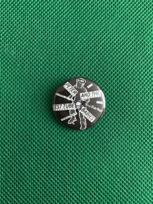 Peter and the test tube babies Badge