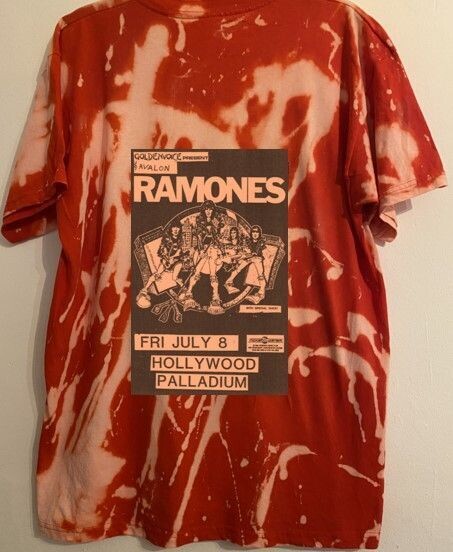 Ramones gig poster T-shirt