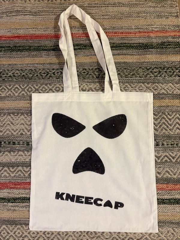 Kneecap - white Tote Bag