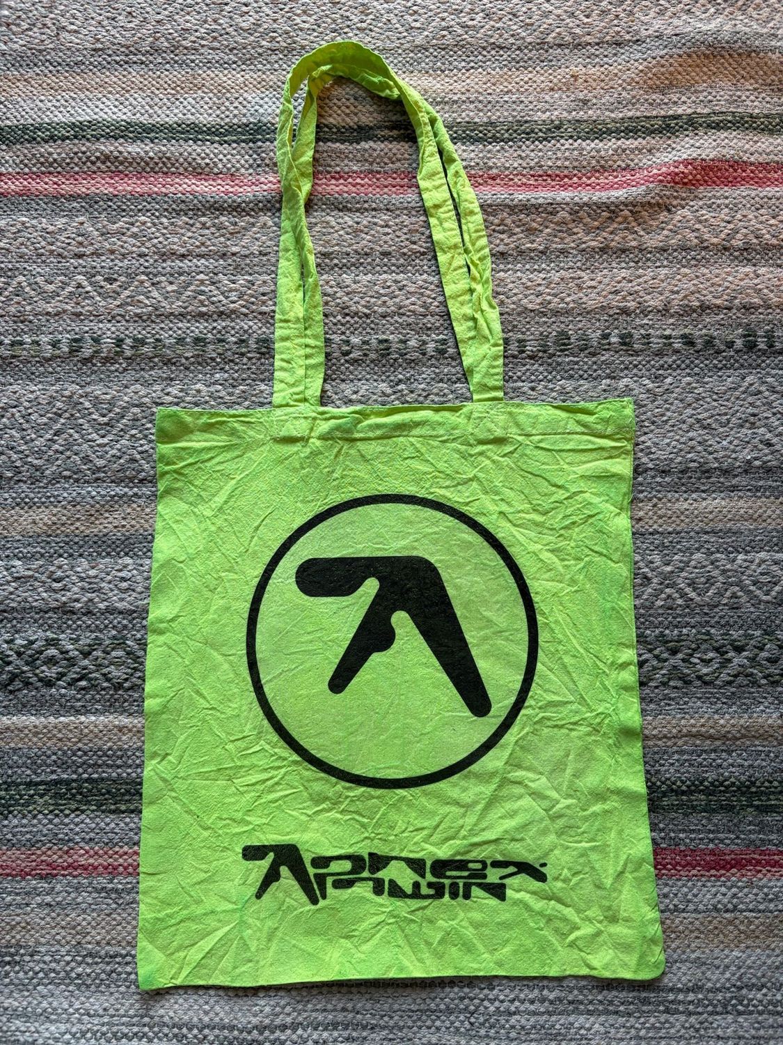 Aphex Twin - green Tote Bag