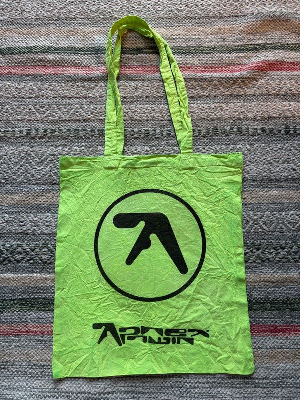 Aphex Twin - green Tote Bag