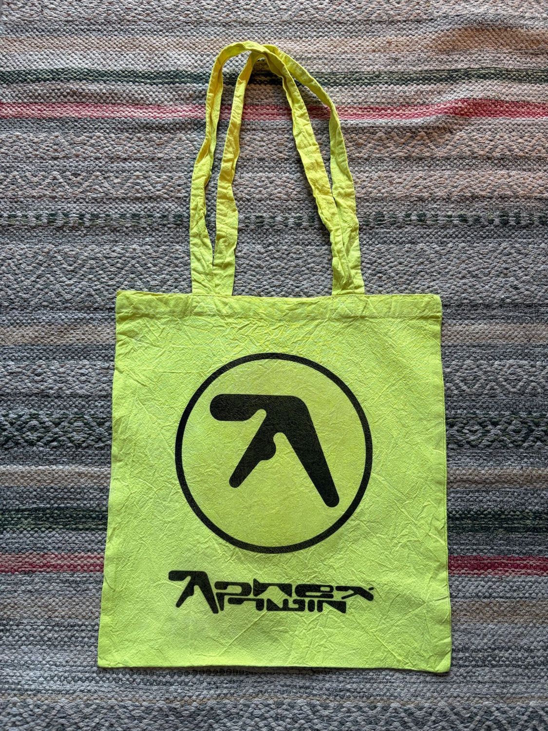 Aphex Twin - yellow Tote Bag