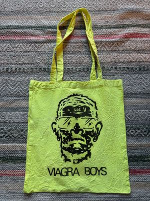 Viagra Boys - yellow Tote Bag