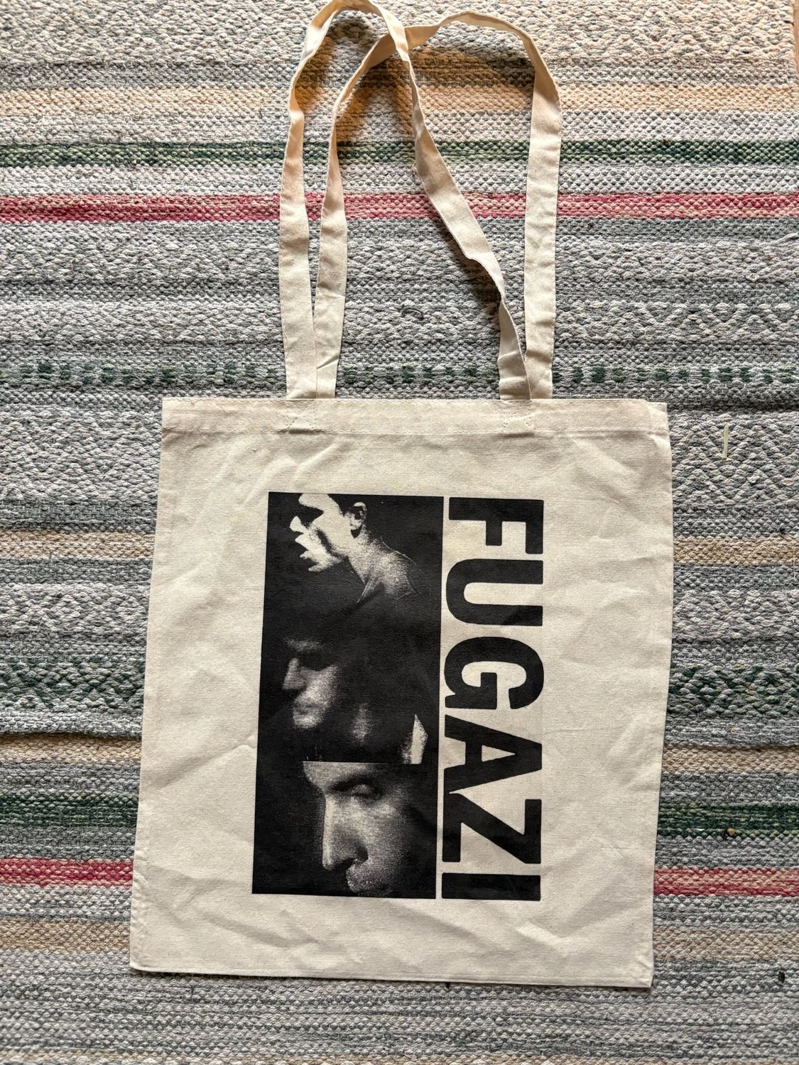 Fugazi - white Tote Bag