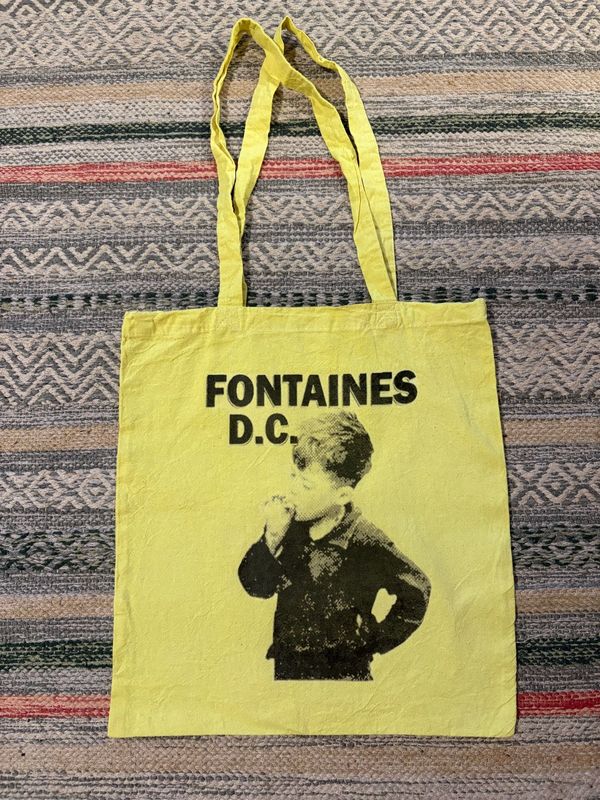Fontaines DC - yellow Tote Bag